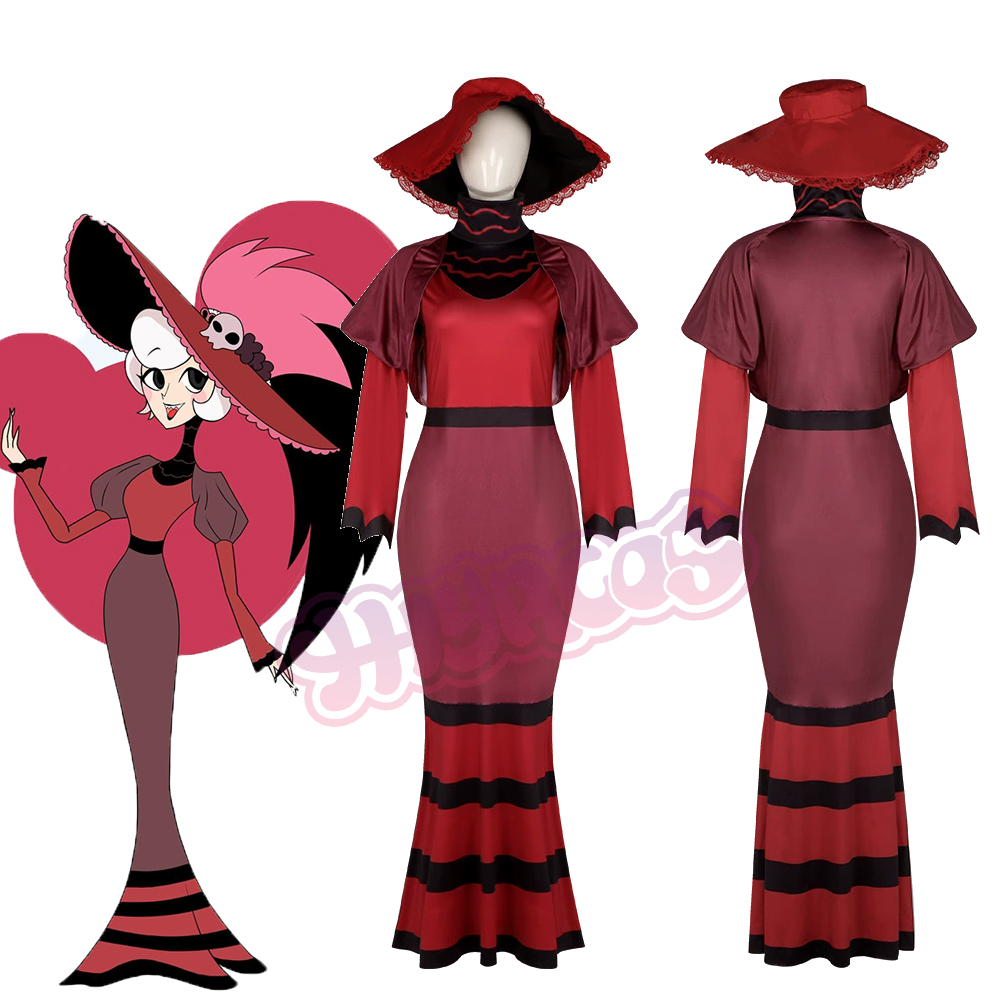 Romper Playsuit Women - Anime Rosie Cosplay Costume Hat HHotel