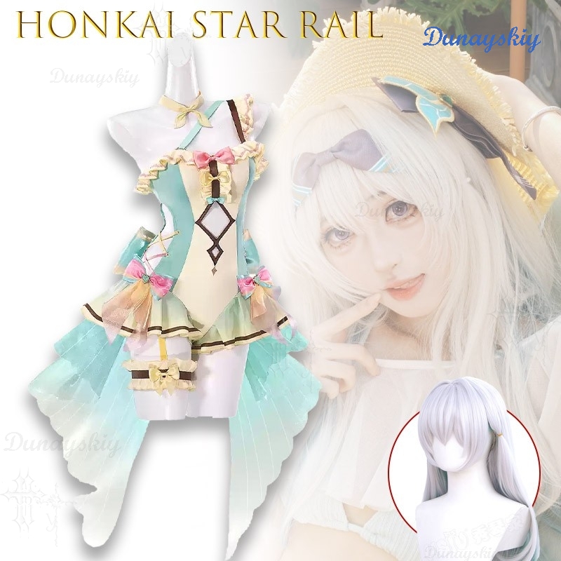 Romper Playsuit Women - Honkai Star Rail Robin Firefly Summer