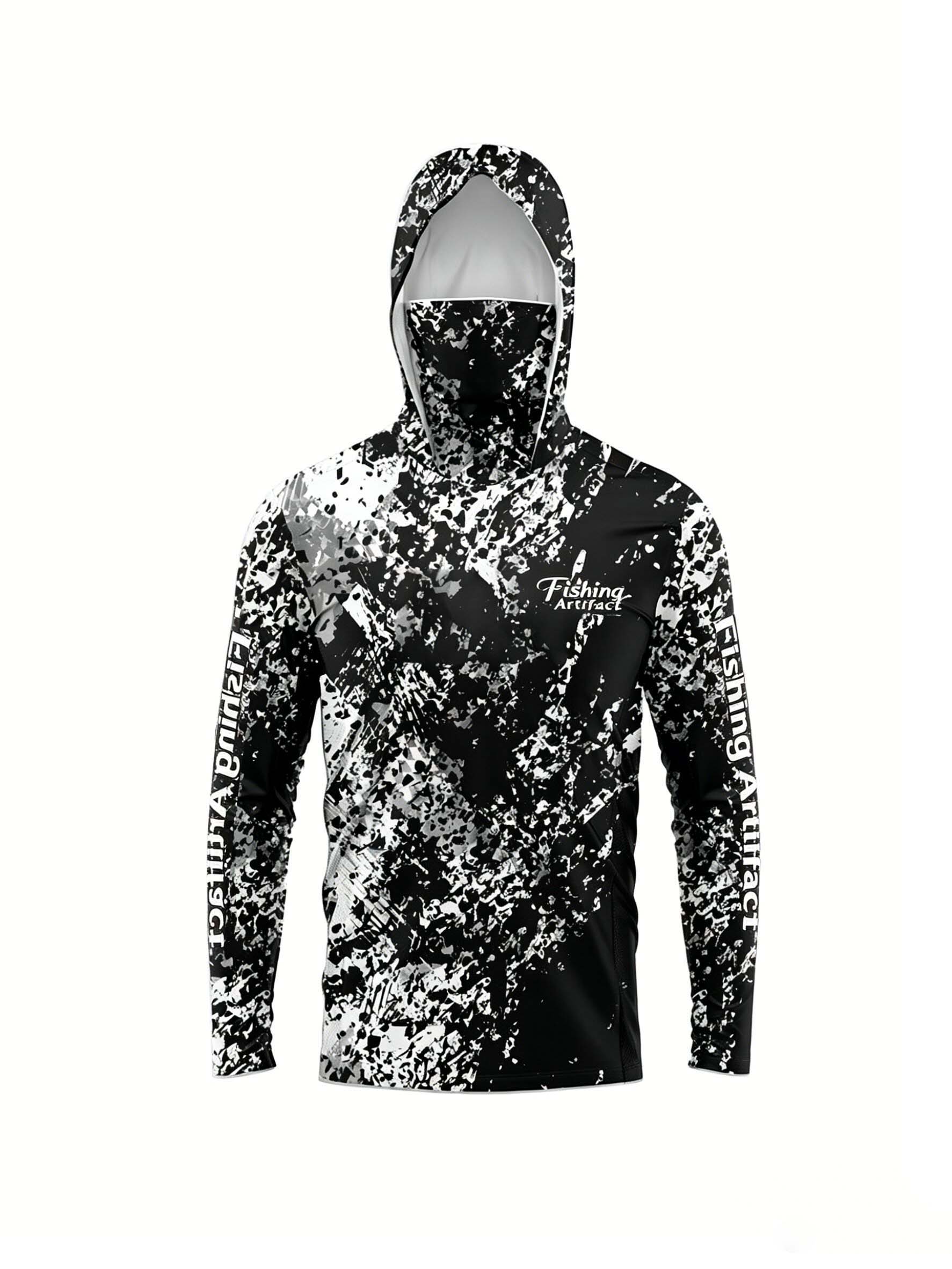 Summer Outdoor Clothing - Men Summer 3D‑Printed Fishing Hoodie With