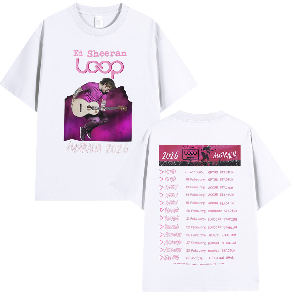 Summer Clothing Women Australia - Ed Sheeran Loop Tour Australia 2026