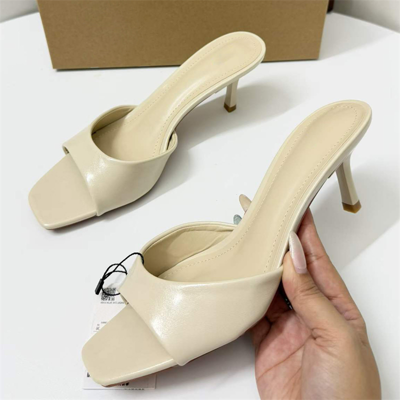 Summer Clothing Elegant - New Summer Shallow Thin High Heels