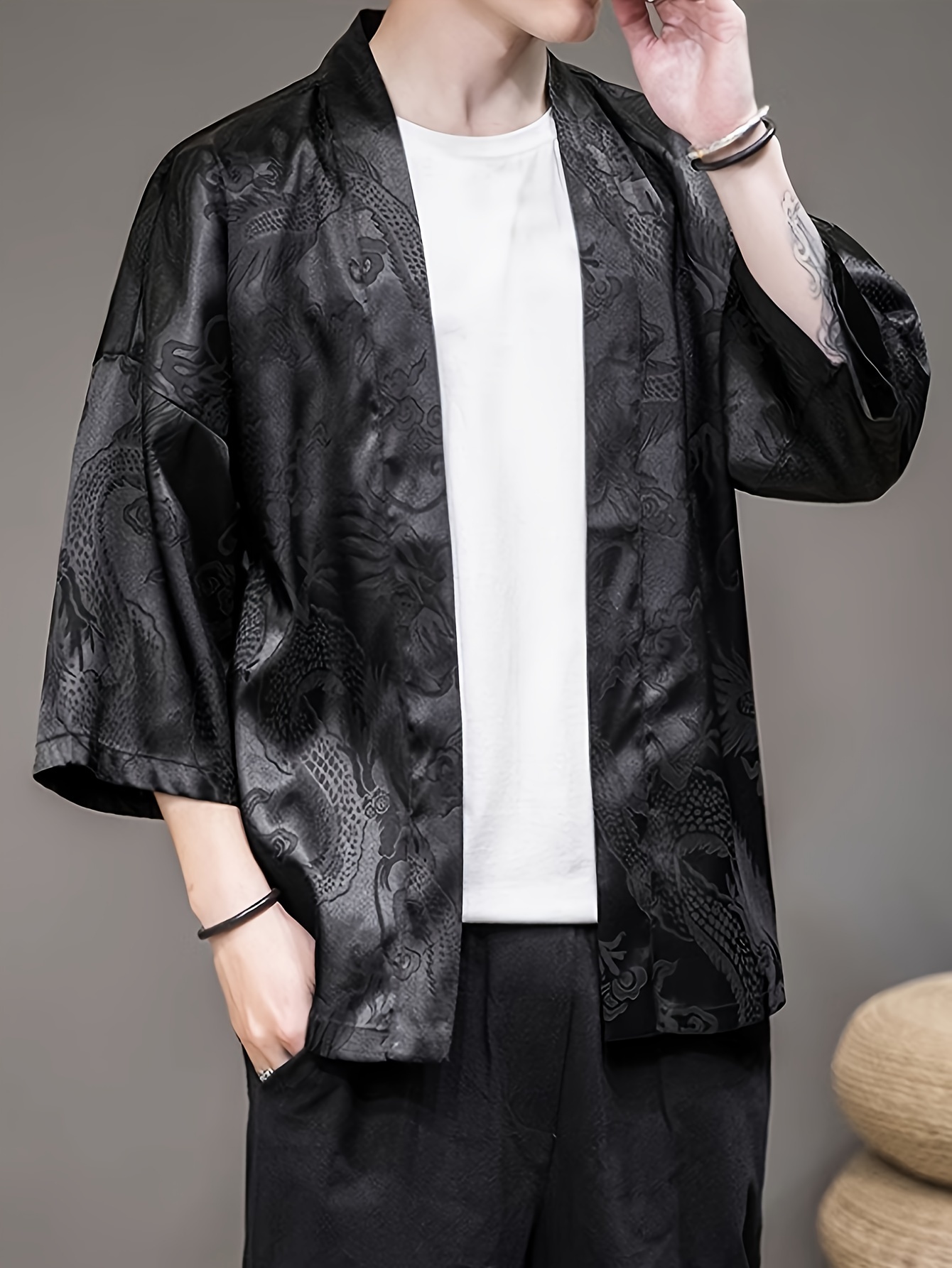 Summer Clothing Design - 2026 Summer Men's Kimono 3D Printed