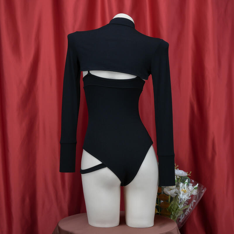 Anime Gothic  Hollow Out Sleev - Romper Playsuit Women review and price