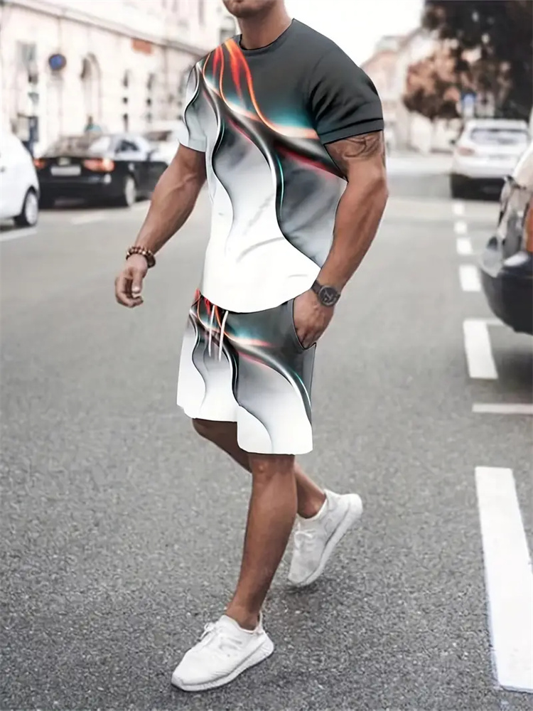 Men Women Gradient Texture T-s - Summer Clothing Women review and price