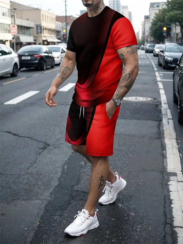 Men Women Gradient Texture T-s - Summer Clothing Women review and price