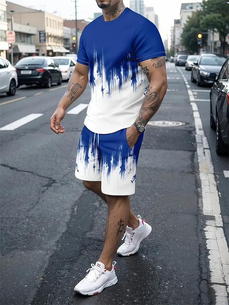 Men Women Gradient Texture T-s - Summer Clothing Women review and price