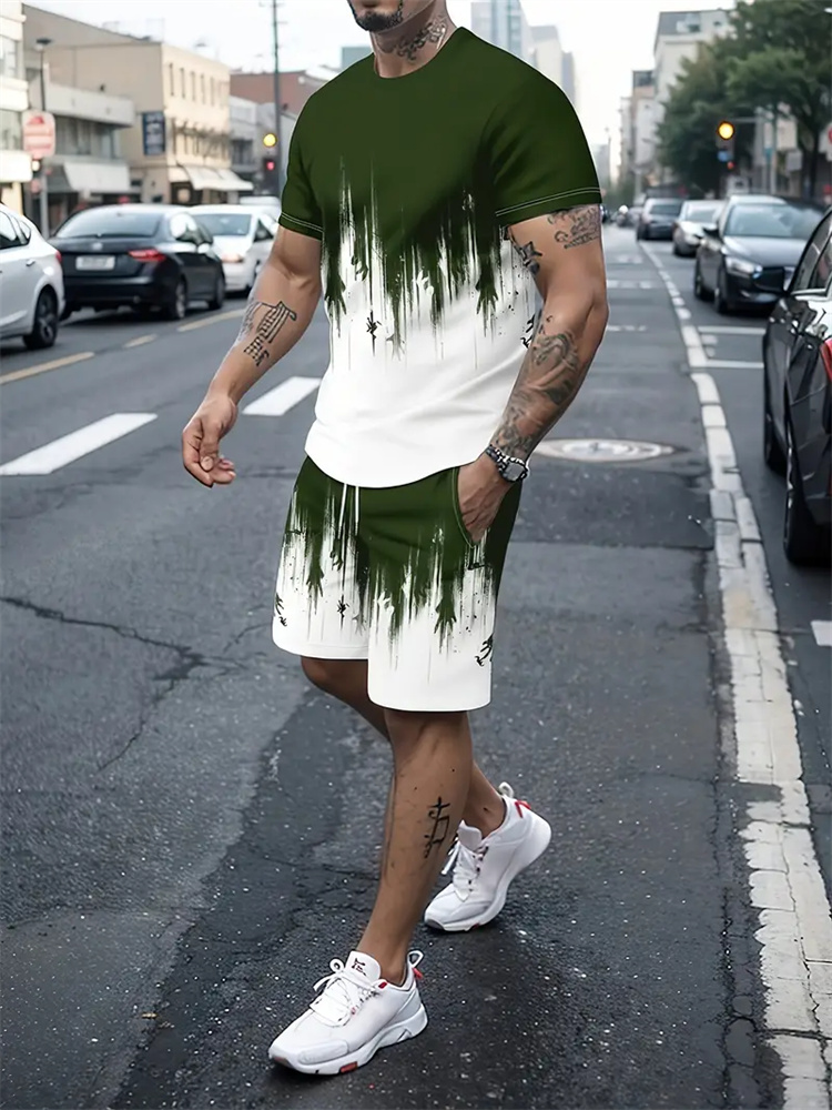 Men Women Gradient Texture T-s - Summer Clothing Women review and price
