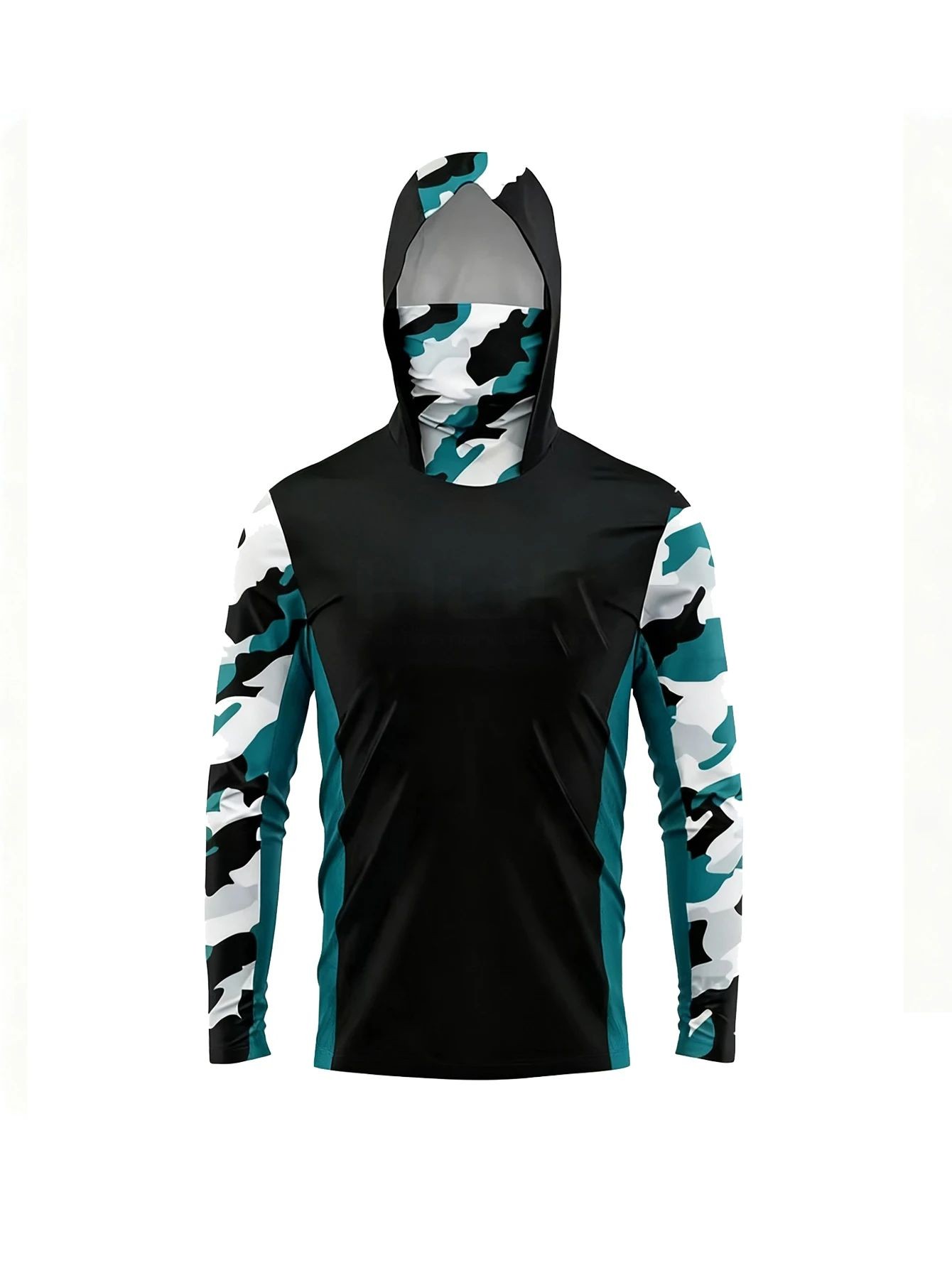 Outdoor Men Fishing Hooded Shi - Summer Outdoor Clothing review and price