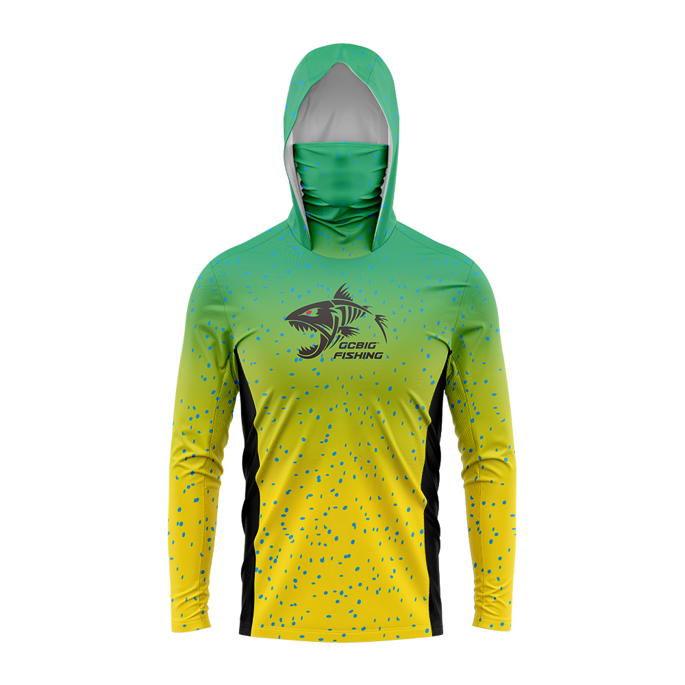 UPF50+ Hooded Fishing Shirt Bu - Summer Outdoor Clothing review and price