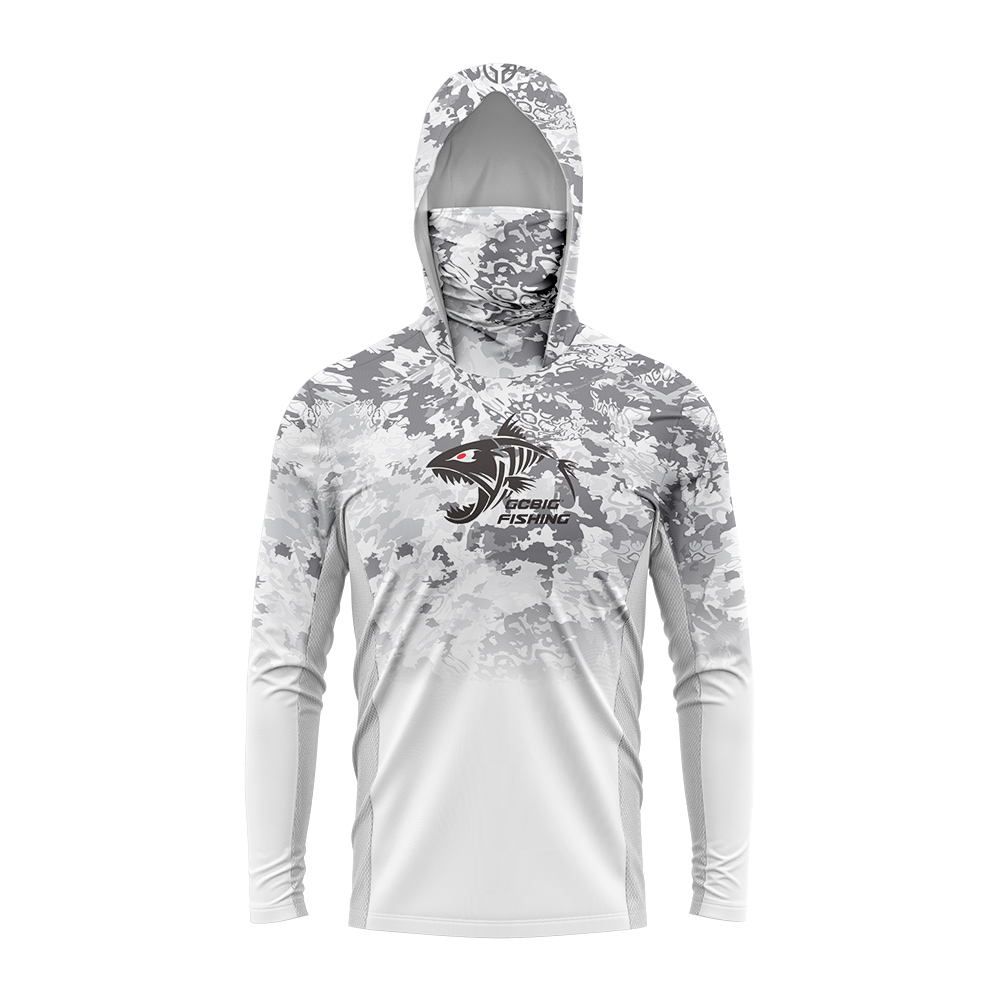 UPF50+ Hooded Fishing Shirt Bu - Summer Outdoor Clothing review and price