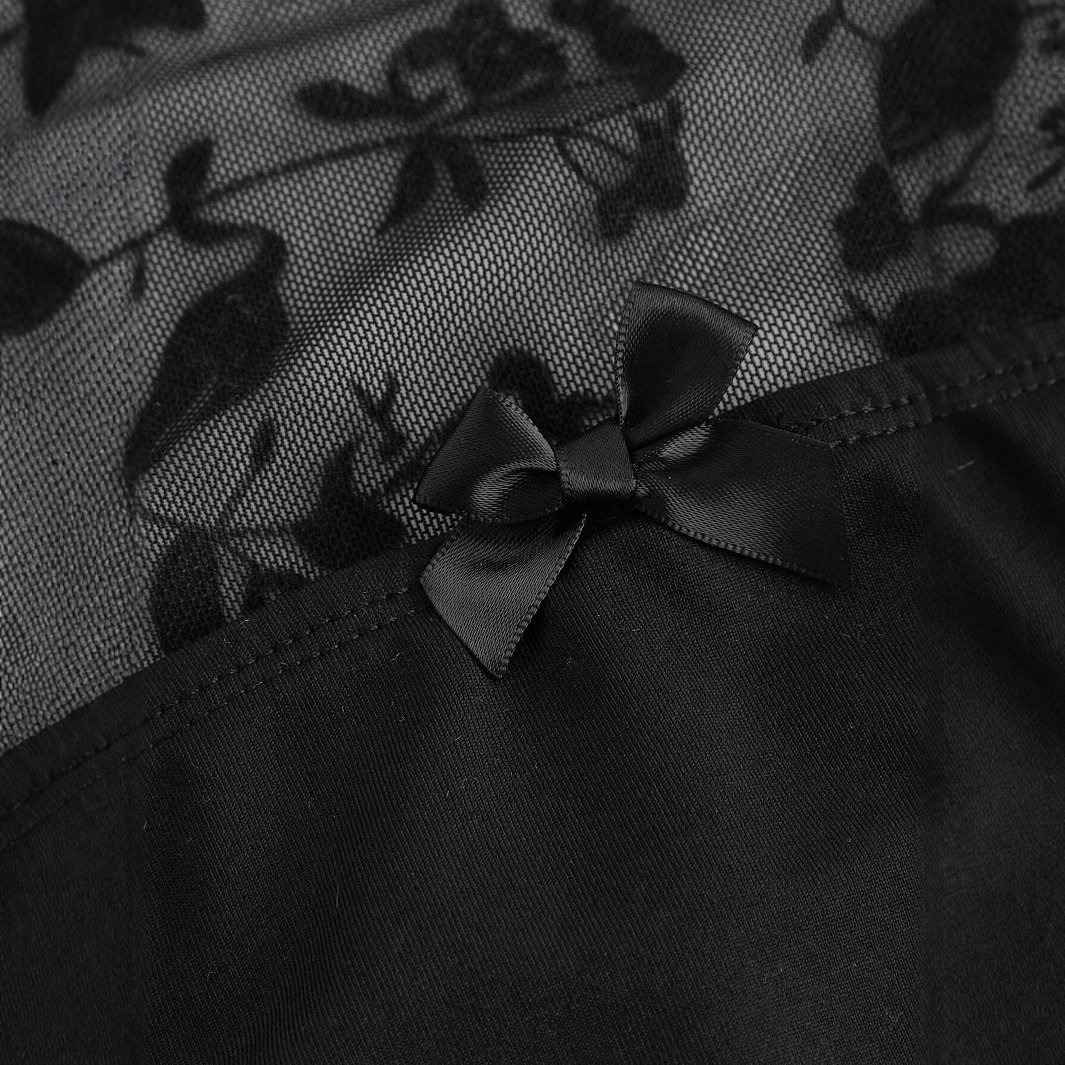 Gothic Sexy Lace Mesh Flared L - Summer Grunge Clothing review and price