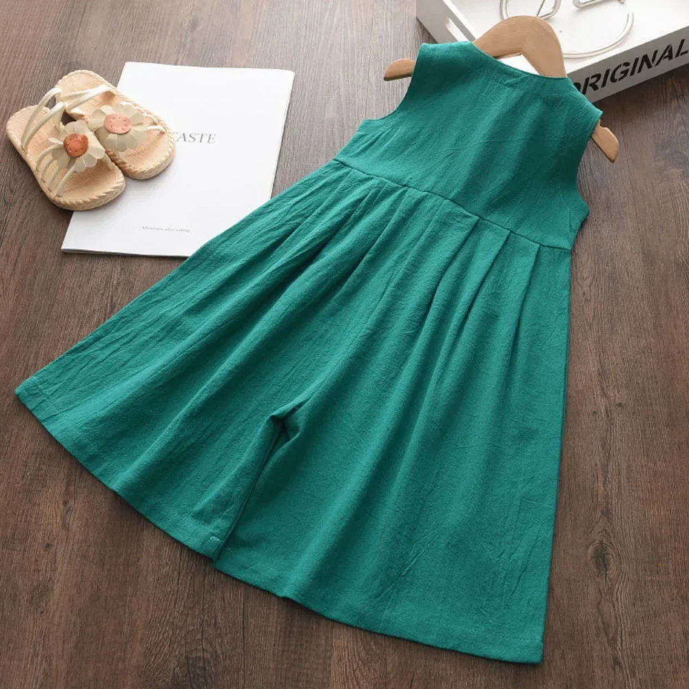 New Fashionable Girls' Jumpsui - Summer Clothing Baby review and price