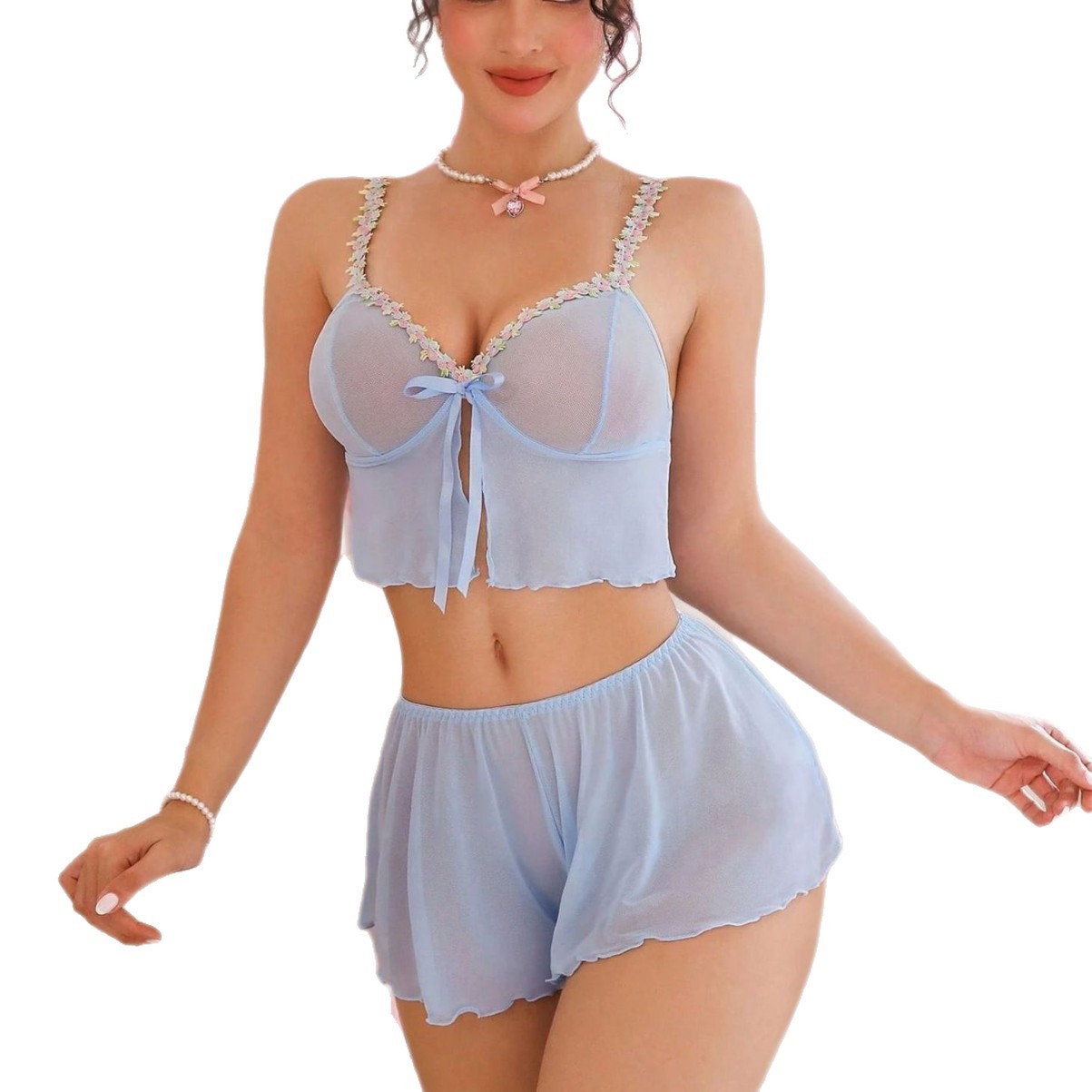 2 Piece Westerns Sexy Pink Cut - Summer Clothing Women review and price