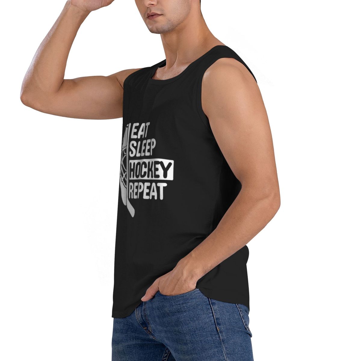 100% Cotton Funny Hockey Quote - Summer Clothing Quotes review and price