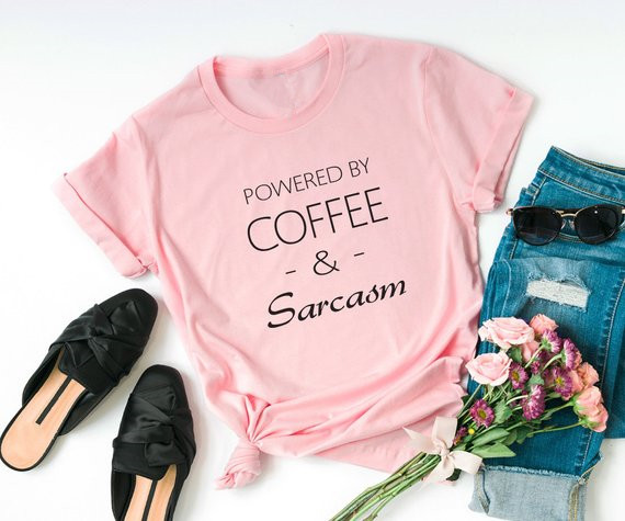 Sugarbaby Coffee and sarcasm s - Summer Clothing Quotes review and price