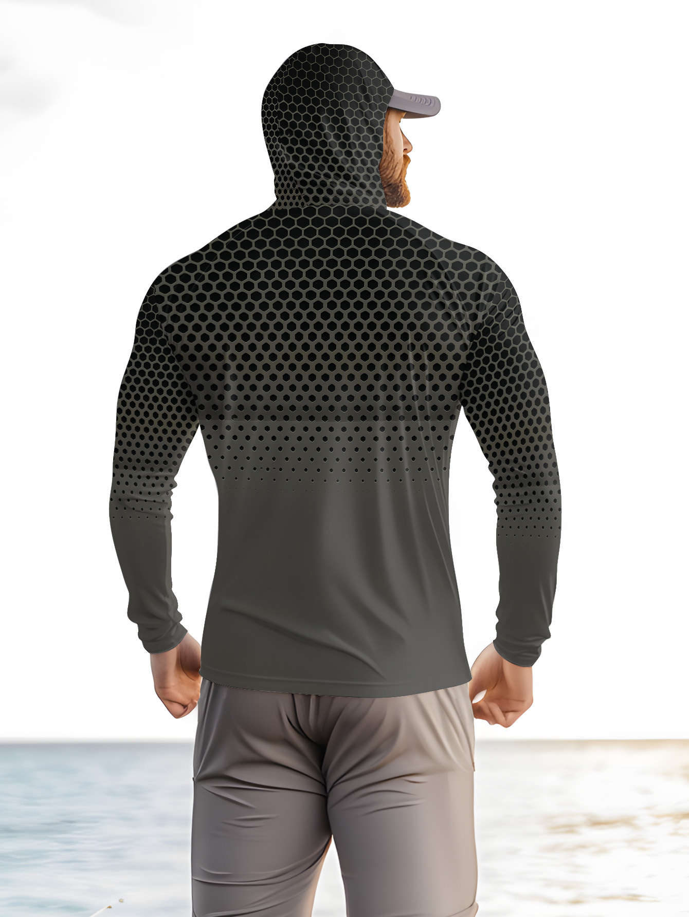 Men Summer UPF50+ Fishing Hood - Summer Outdoor Clothing review and price