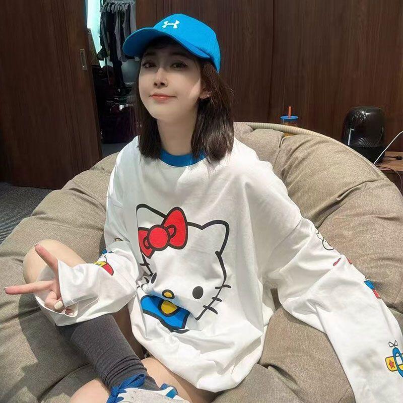 Long-Sleeved Hello Kitty Summe - Summer Clothing Women review and price