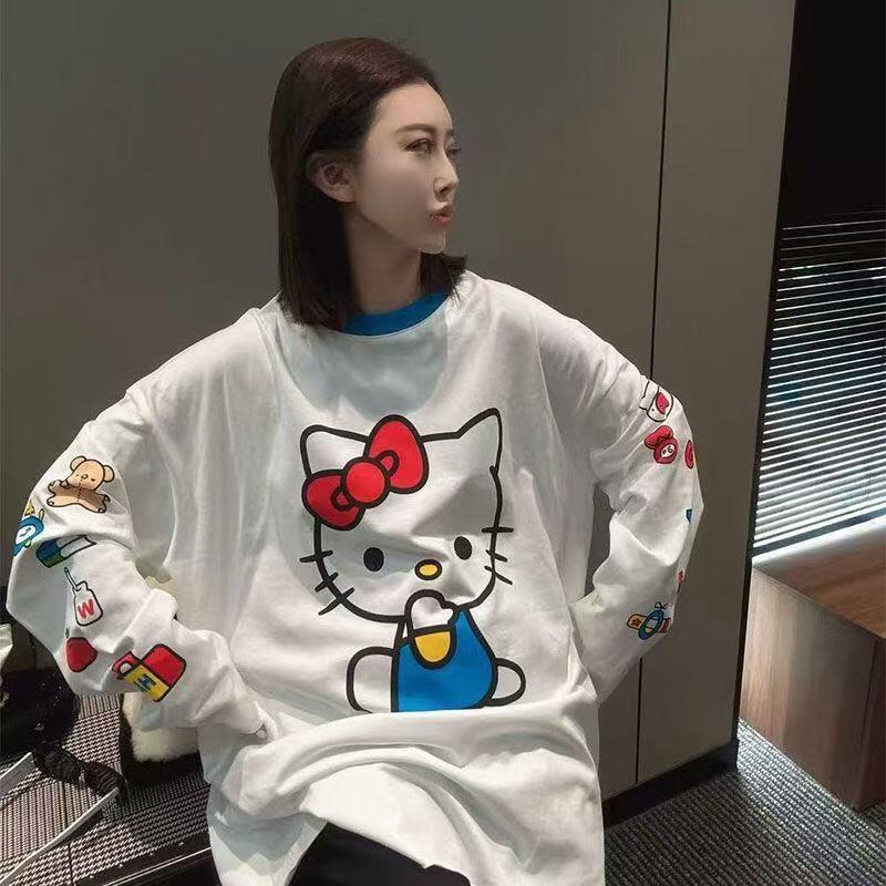 Long-Sleeved Hello Kitty Summe - Summer Clothing Women review and price