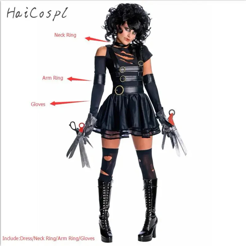 2026 Movie Edward Scissorhands - Romper Playsuit Women review and price