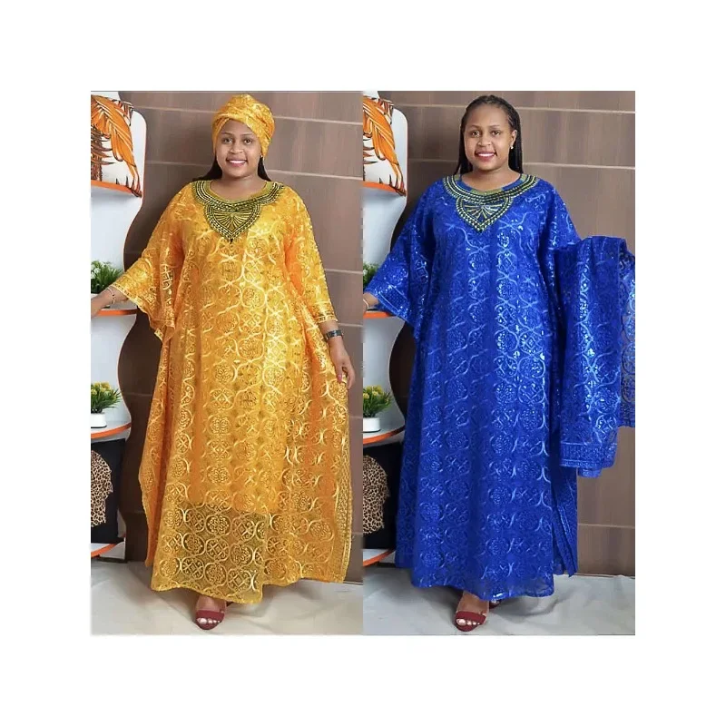 Customized Dashiki African Dre - Yellow Summer Clothing review and price