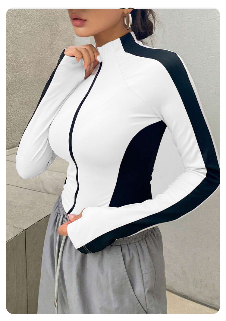 Yoga Clothes Stand Up Collar J - Summer Outdoor Clothing review and price
