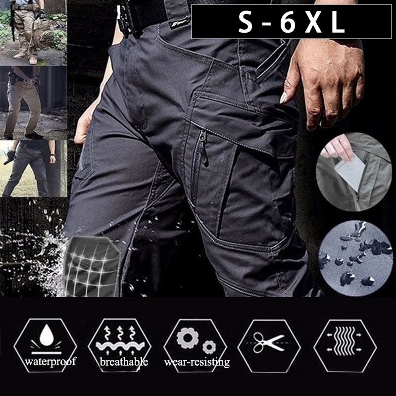 Tactical Cargo Pants Men Comba - Summer Hiking Clothing review and price