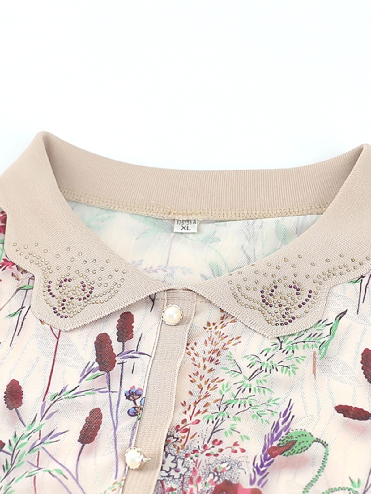 Ice Silk Loose Short Sleeve T- - Summer Clothing For Women Over 60 review and price