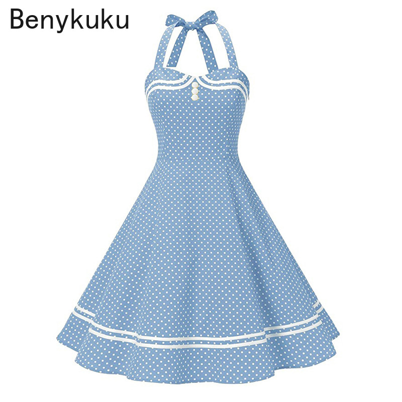 Vintage Halter Yellow Dress Se - Yellow Summer Clothing review and price