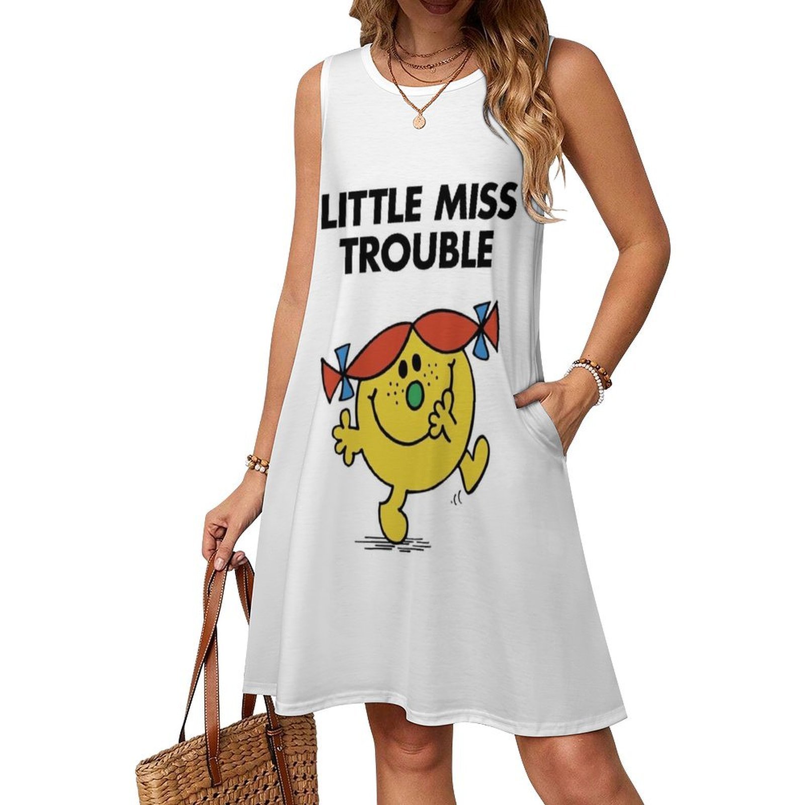 Trouble Women's Streetwear Par - Summer Clothing Quotes review and price