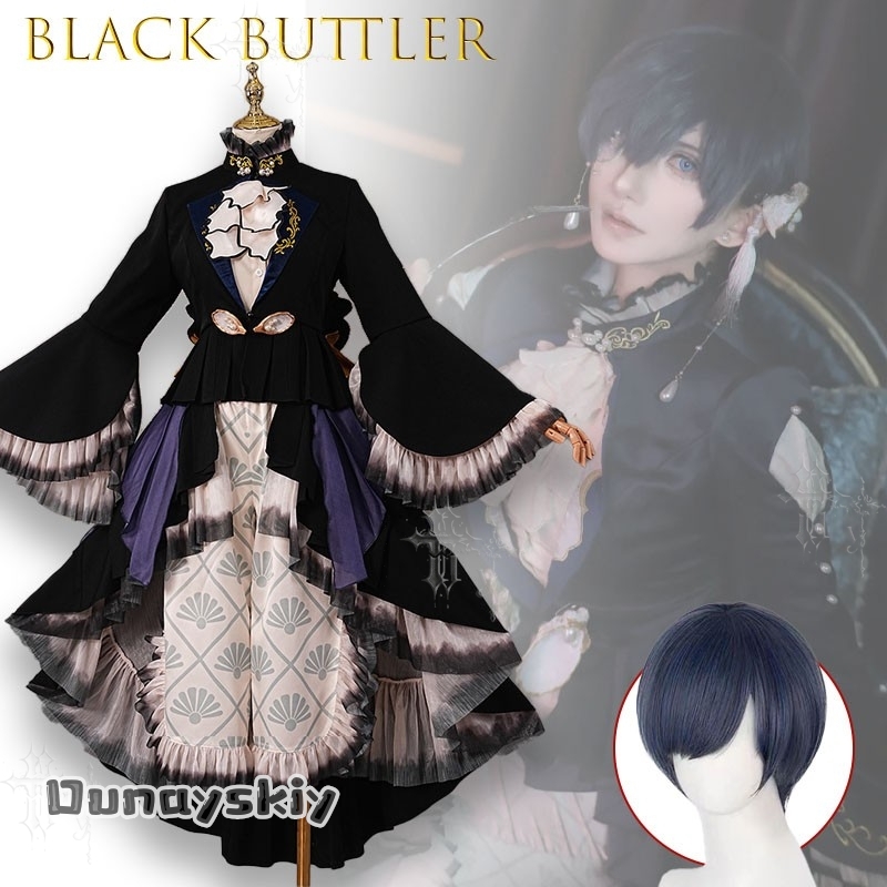 Oyster Ciel Cosplay Anime Blac - Romper Playsuit Women review and price