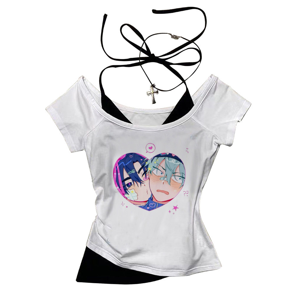 Alien Stage crop top girl goth - Summer Grunge Clothing review and price