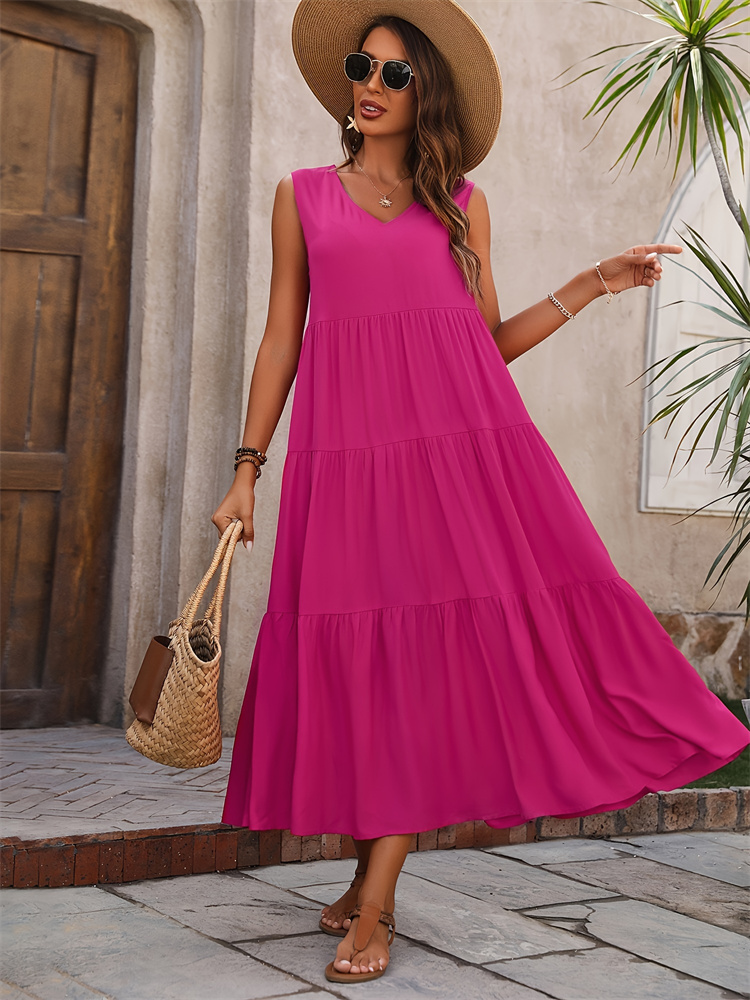2024 Women Dress Summer Casual - Yellow Summer Clothing review and price