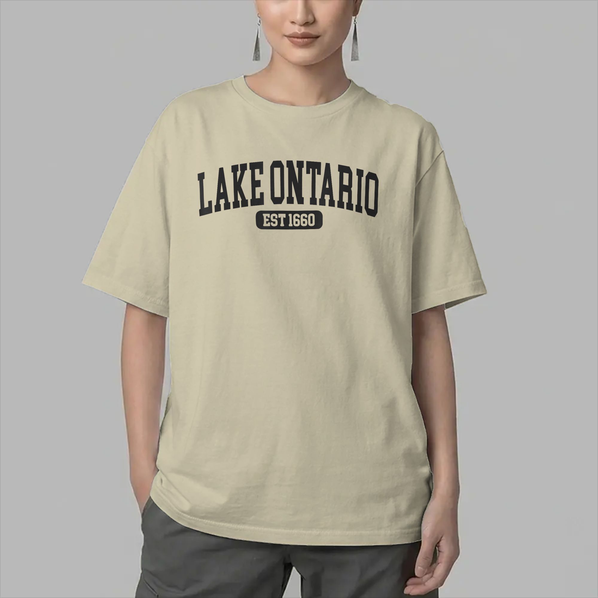 Men's Lake Ontario Est 1660 Fu - Summer Clothing Quotes review and price