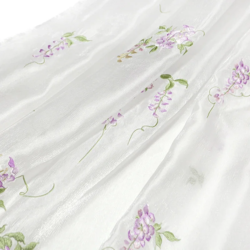 Wisteria Embroidery Fabric DIY - Summer Clothing Baby review and price
