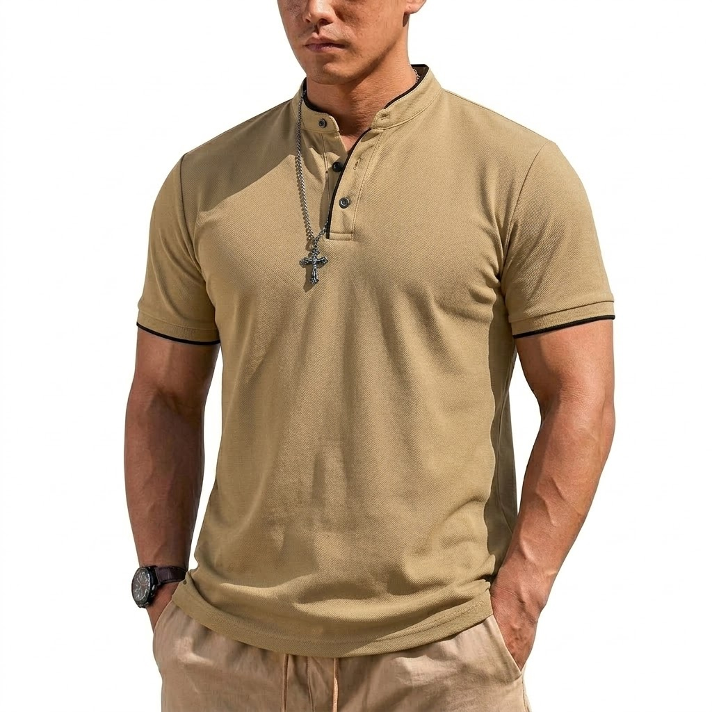 Summer Short Sleeve Henley Shi - Summer Hiking Clothing review and price