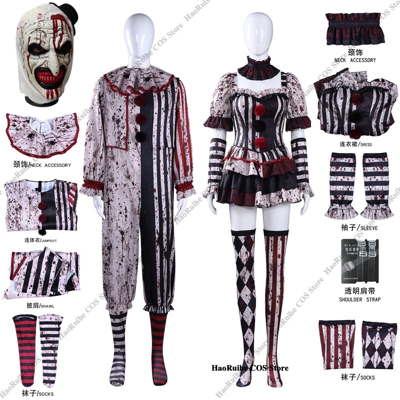New Terrifier Art Clown Joker  - Romper Playsuit Women review and price