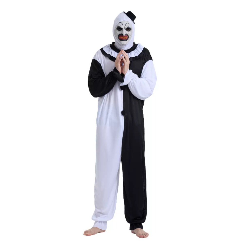 Terrifier Art Clown Joker Cosp - Romper Playsuit Women review and price