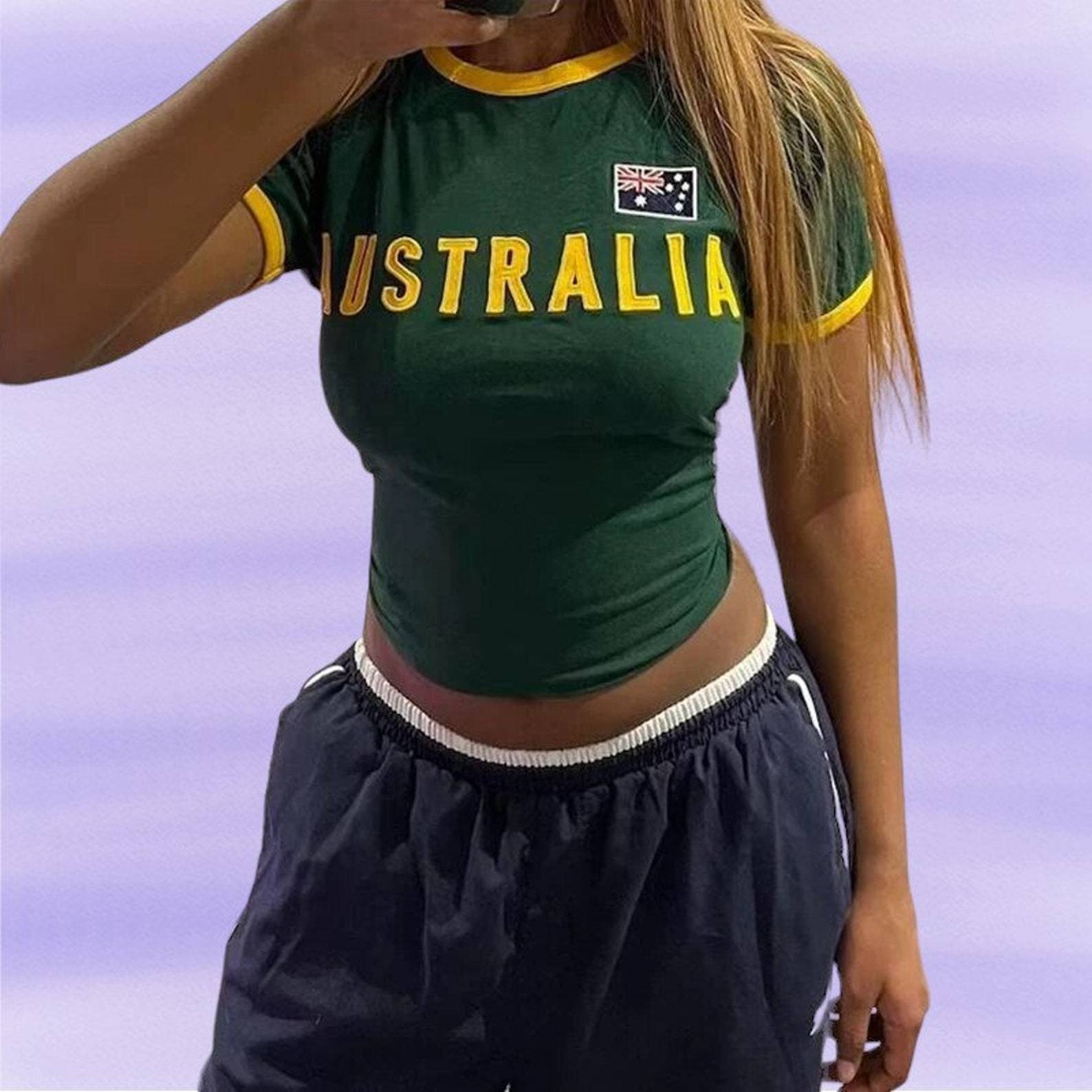 Summer Green T-shirt Women Aus - Summer Clothing Women Australia review and price