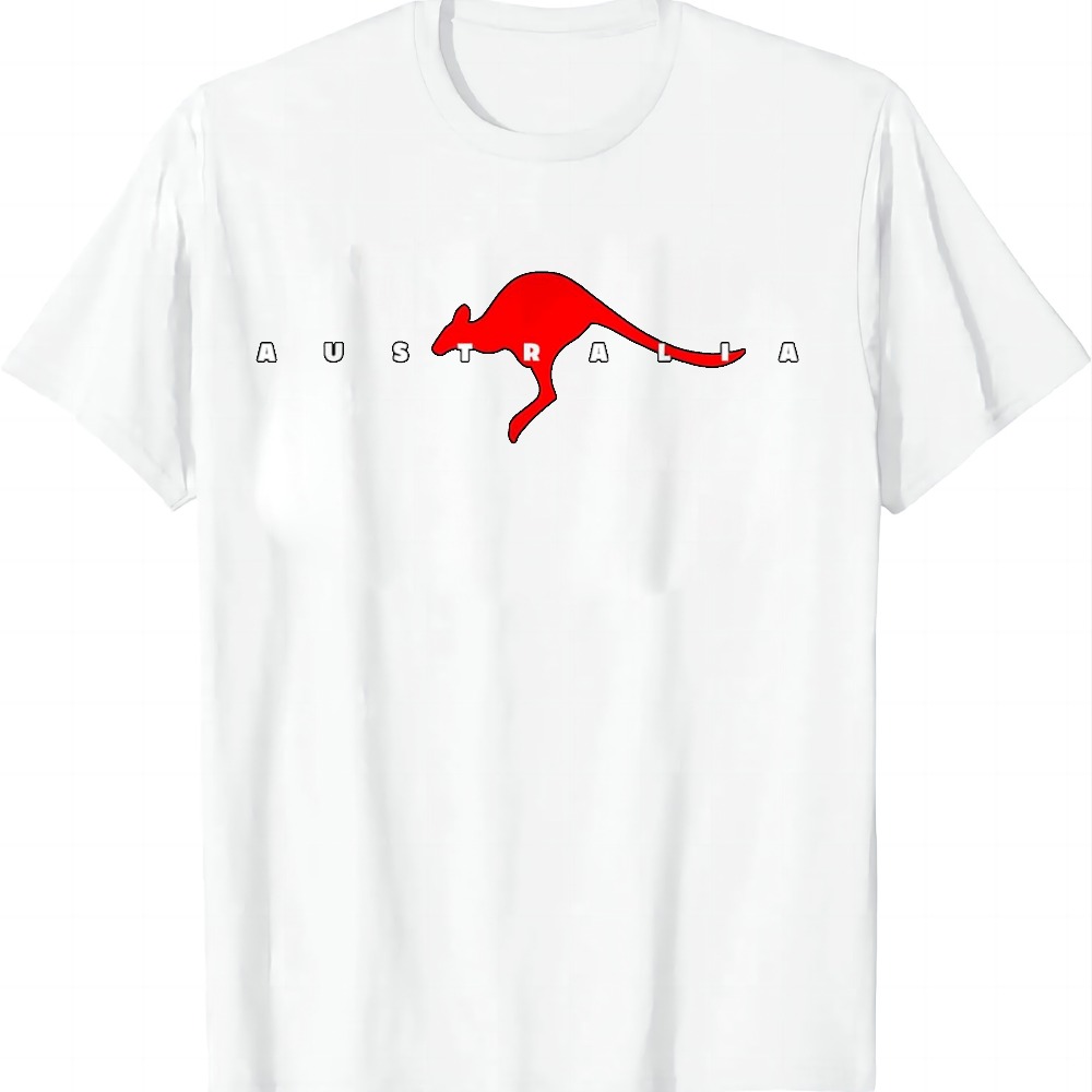 Australia Kangaroo T-Shirt Sum - Summer Clothing Women Australia review and price
