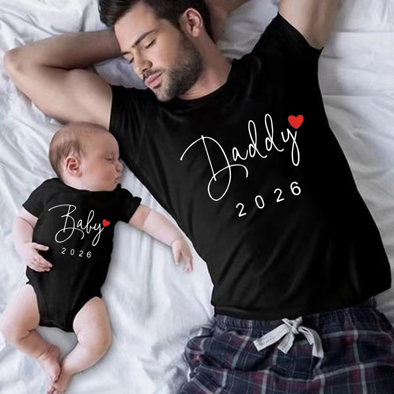 Funny Baby Daddy Mommy 2026 Fa - Summer Clothing Baby review and price